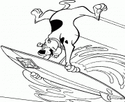 Printable scooby surfing 871d coloring pages