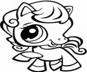 Printable cartoon horse se8bb coloring pages