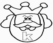 Printable alphabet s free king word0720 coloring pages