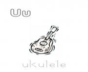 Printable ukulele alphabet s free8a23 coloring pages