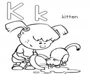 kittens alphabet s freec89d