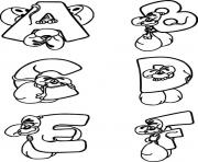 Printable mouse alphabet s printable1a39 coloring pages