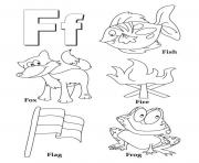Printable free alphabet s words of f4039 coloring pages