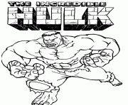 Printable the incredible hulk s85db coloring pages