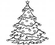 Printable christmas tree  free0ff6 coloring pages