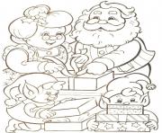 Printable families of mr santa claus christmas s printable1ba9b coloring pages
