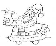 Printable patrick santa s of christmas9719 coloring pages