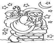 Printable into pit santa 0a24 coloring pages