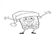 Printable happiness spongebob s of christmas8f8e coloring pages