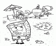 Printable lonely spongebob coloring page251f coloring pages