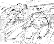 Printable batman and superman s for print freeea09 coloring pages