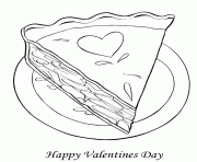 cake love valentine 324b coloring pages