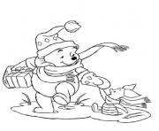 Printable winnie and piglet christmas s printable92ed coloring pages