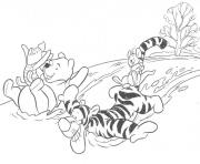 Printable winnie the pooh winter s for kids8b06 coloring pages