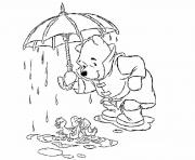 Printable pooh protecting ducks pagebbce coloring pages