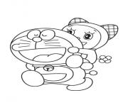 Printable doraemon and dorami 8a71 coloring pages