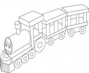 Printable Happy Train 11f19 coloring pages
