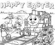 Printable thomas the train easter sc421 coloring pages