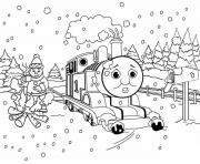 Printable thomas the train printable winter s for kids6c8f coloring pages