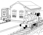 thomas the train colouring pages print0506