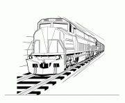 Printable Train Ready To Go ba00 coloring pages