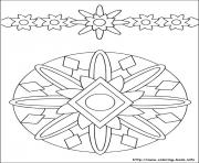 Printable easy simple mandala 54 coloring pages