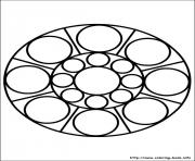 Printable easy simple mandala 77 coloring pages
