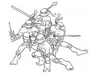 Printable superhero  ninja turtle freef8a0 coloring pages