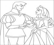 Printable the prince proposing aurora coloring pagedd68 coloring pages