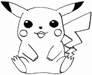 Printable pikachu s41c9 coloring pages