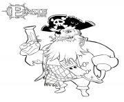 Printable pirate with beardsc021 coloring pages