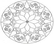 Printable bell mandala s3f7f coloring pages