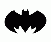 Printable batman silhouette 8 coloring pages