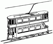 Printable city New York Tram 9d66 coloring pages