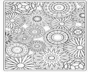 Printable adults patterns coloring pages