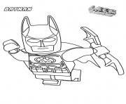 Printable batman lego in the airs movie coloring pages