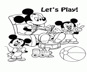 uncle mickey disney coloring pages