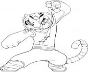 Printable tigress s for kids kung fu pandaee59 coloring pages