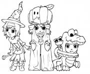 Printable costumes halloween s printable kids89a3 coloring pages