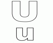 Printable alphabet s free u for kids77b9 coloring pages