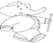 Printable cartoon s for kids king babar6f2c coloring pages