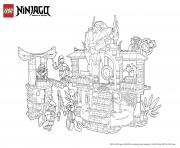 Printable ninjago lego palace coloring pages