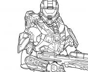 Printable halo 5 free coloring pages