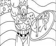 Printable superhero captain america 187 coloring pages