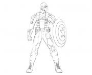 Printable superhero captain america 276 coloring pages