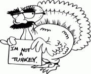 Printable thanksgiving s of turkeys hidingb09a coloring pages