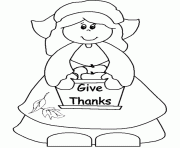 Printable give thanks s for kids thanksgiving3ace coloring pages
