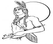 Printable thanksgiving s of native americans of indian men01ca coloring pages