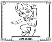 Printable paw patrol ryder coloring pages