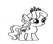Printable A Diamond Tiara my little pony coloring pages